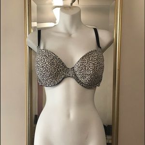 VS 36D lined Demi Bra
